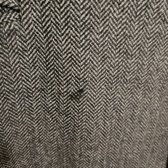 Jos A. Banks Wool Herringbone Tweed Single Breasted Blazer Size 44L - Picture 4 of 8